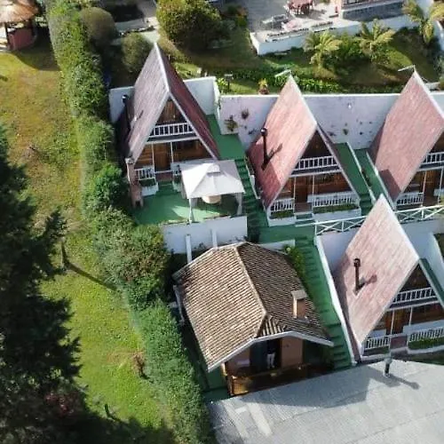 Casa de férias: Villa Valentina chalés com lareira e churrasqueira
